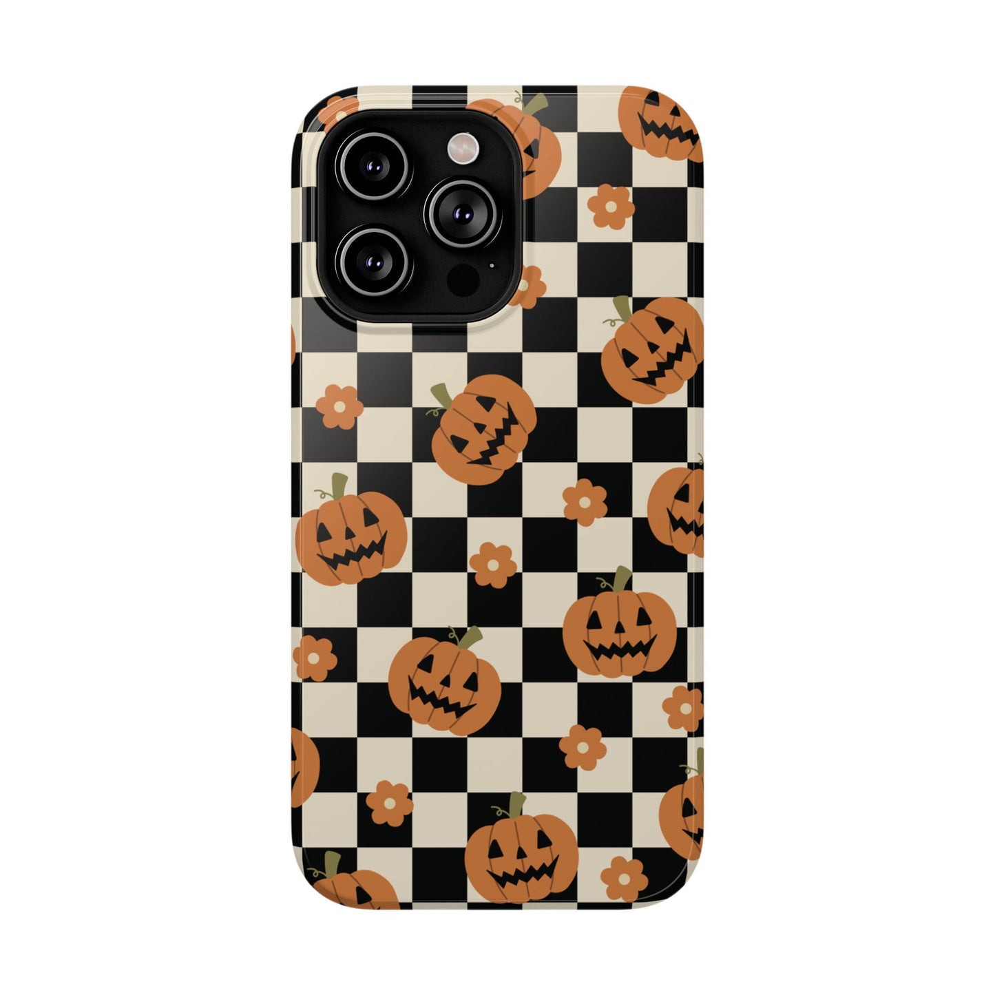 Retro Pumpkins iPhone Case