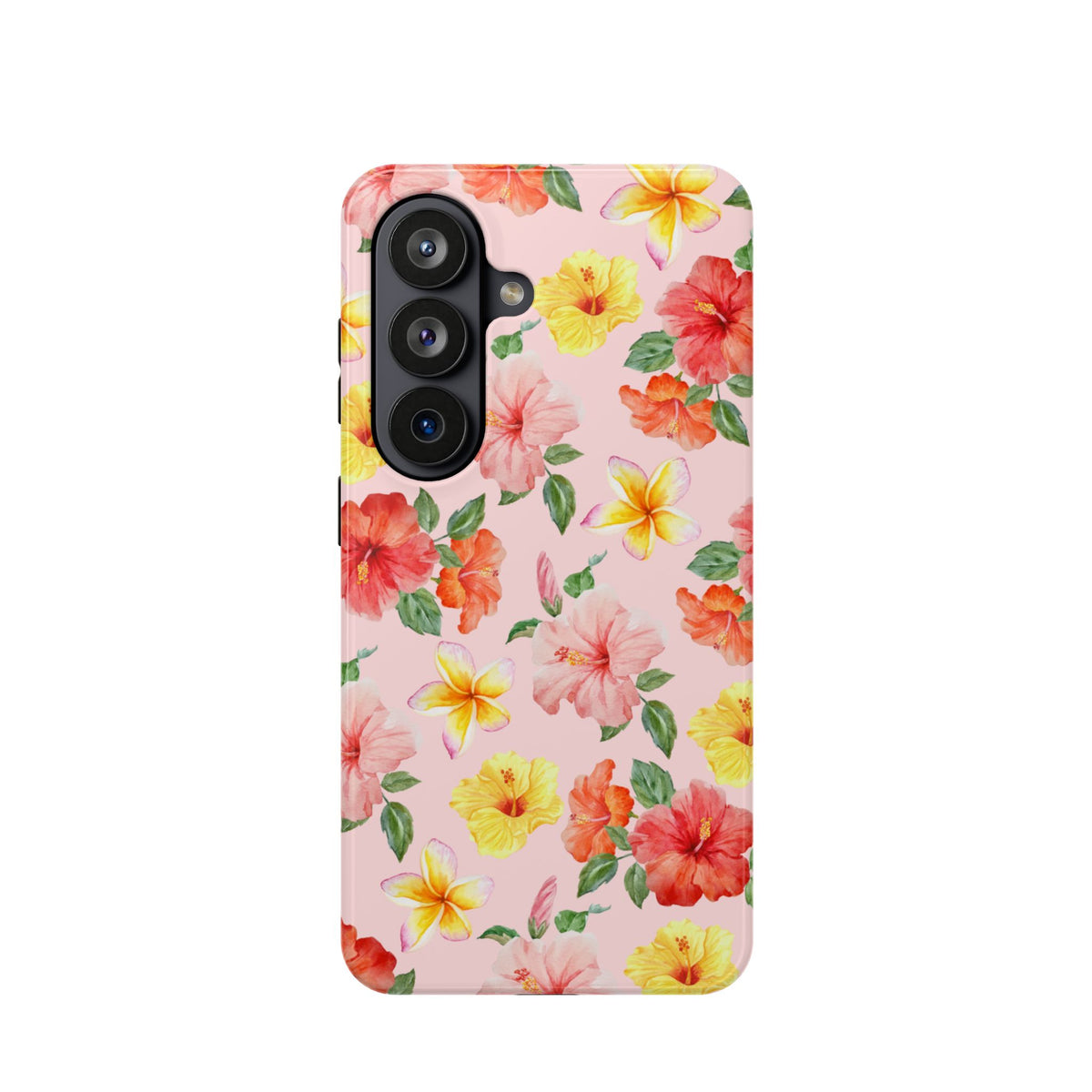 Pink Hibiscus Bloom Samsung Case