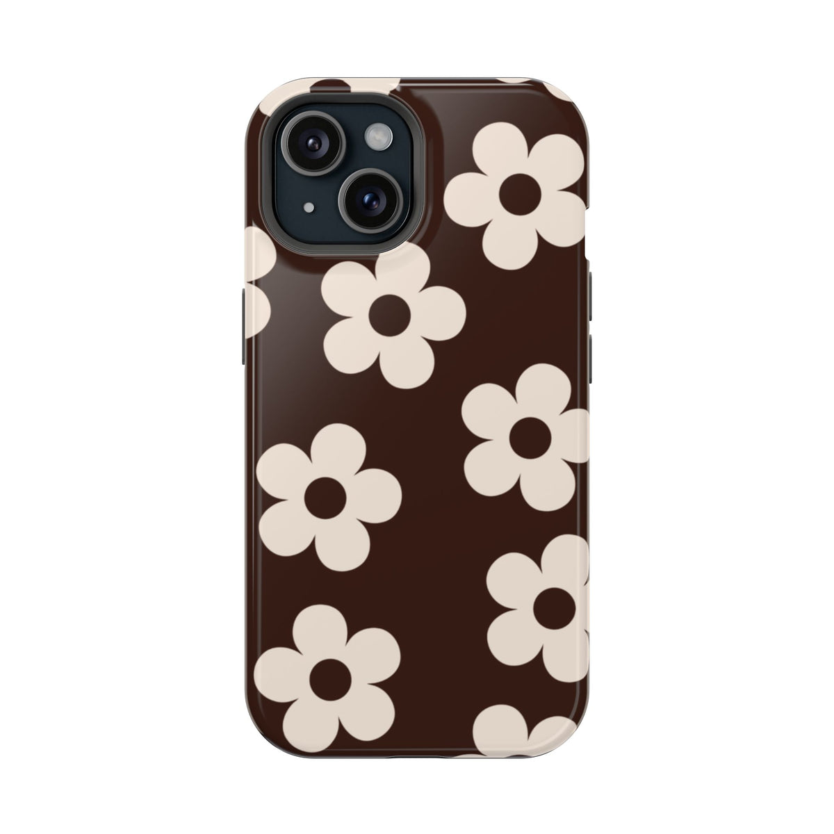 Cocoa Flowers iPhone Case
