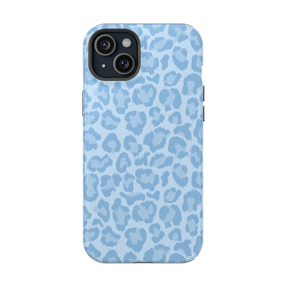Blue Leopard iPhone Case