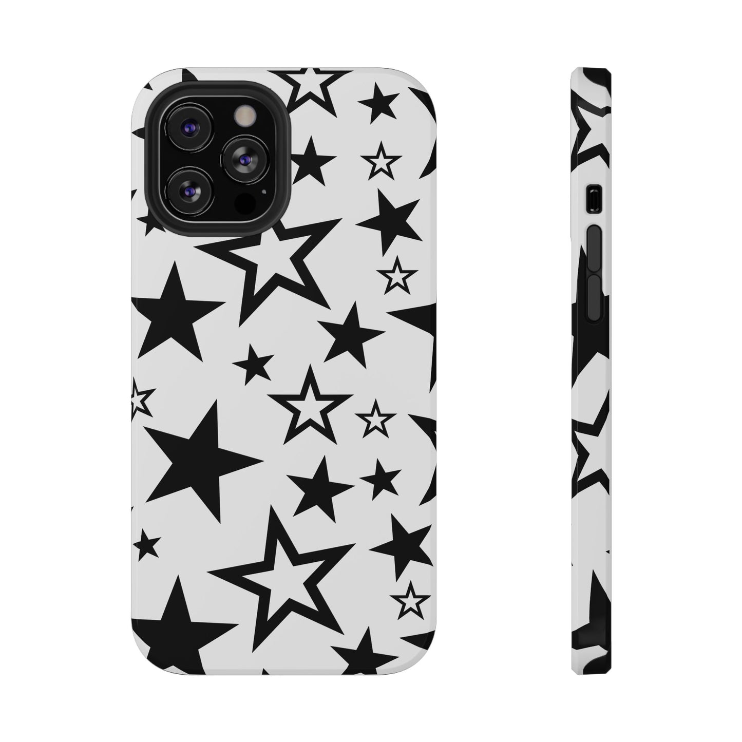 Mono Y2K Stars iPhone Case