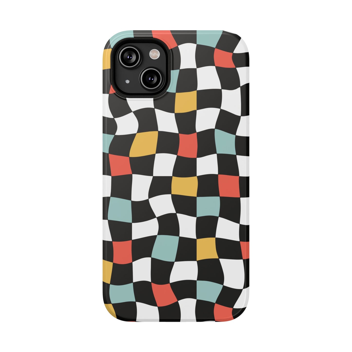 Retro Check iPhone Case