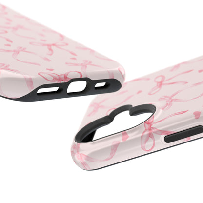 Blushing Bow iPhone Case