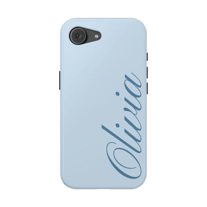 Custom Blue iPhone Case