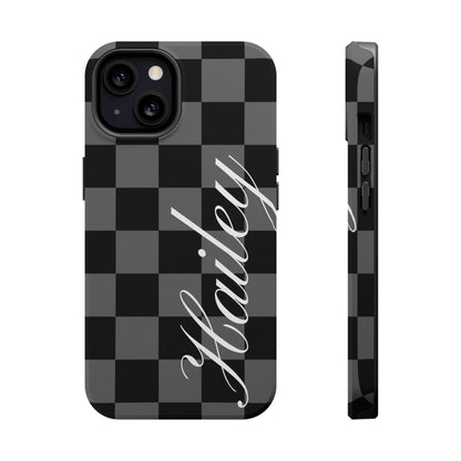 Custom Twilight Checkered iPhone Case