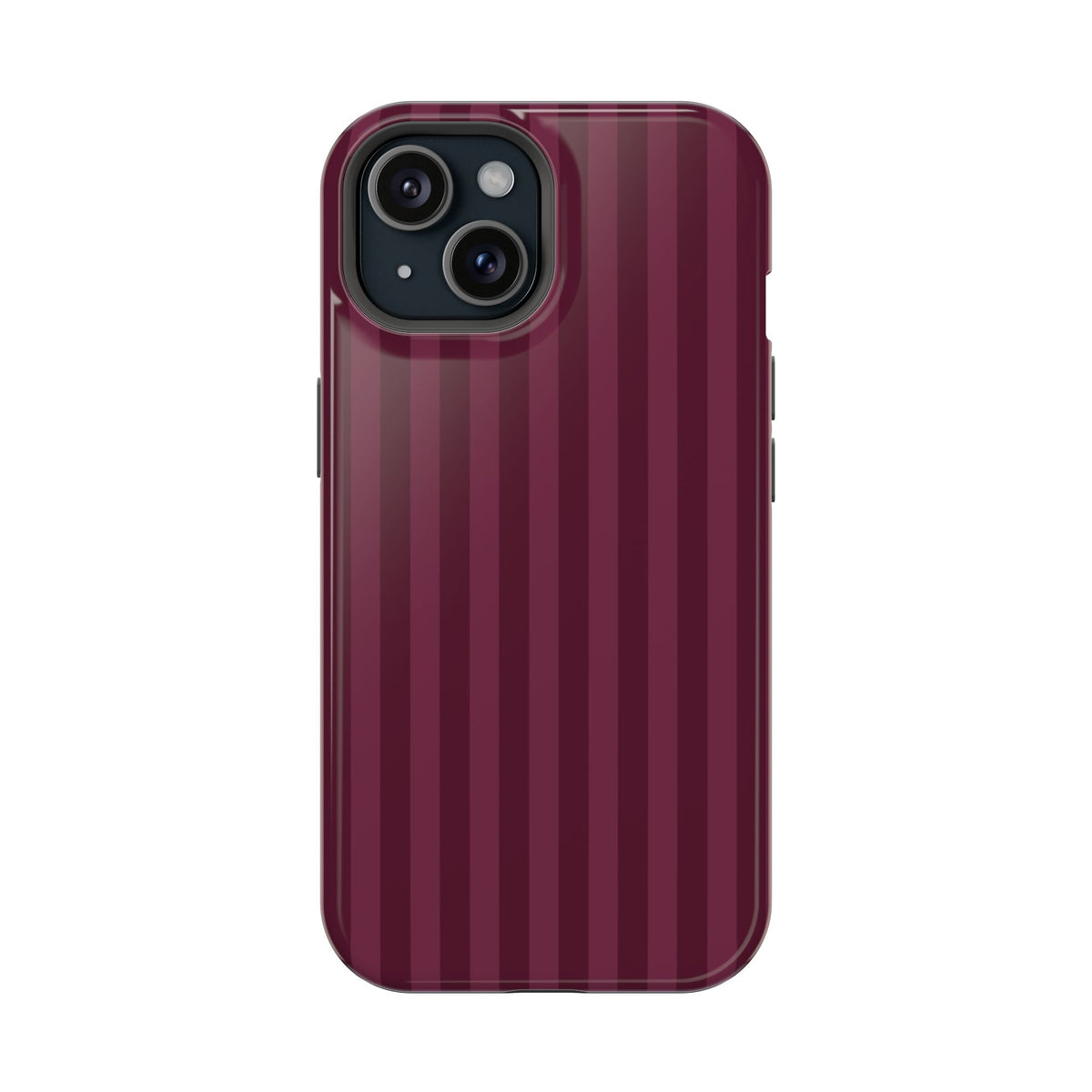 Plum Stripes iPhone Case