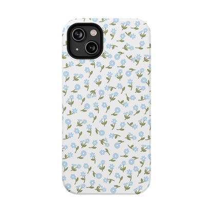 Blue Bloom iPhone Case
