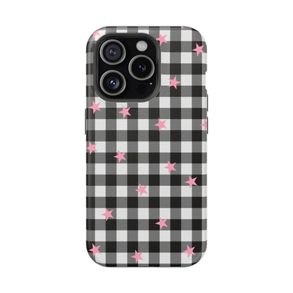 Starlight Gingham iPhone Case