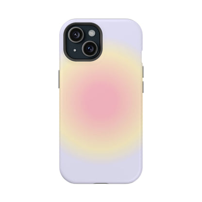 Lilac Aura iPhone Case