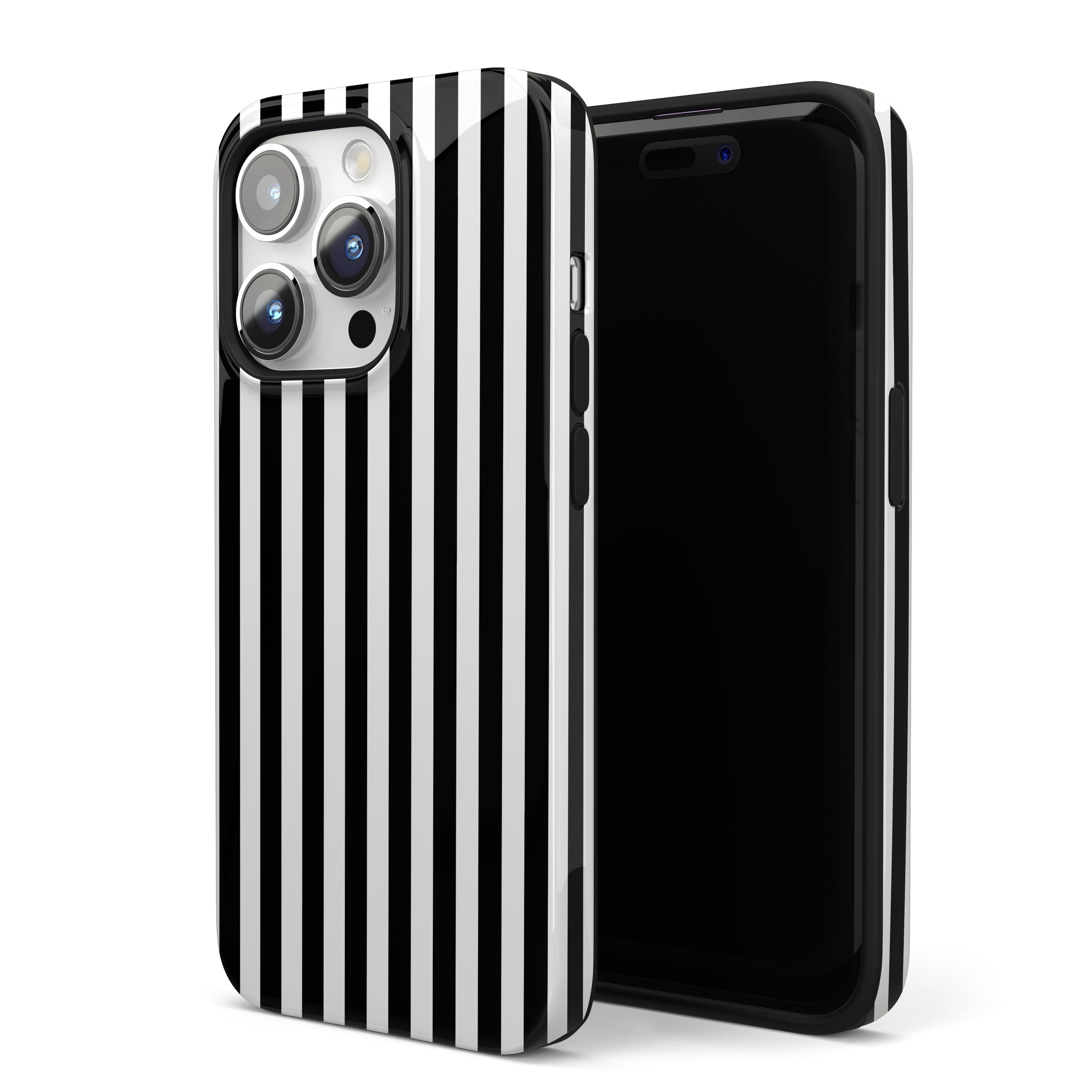 Noir Stripes iPhone Case