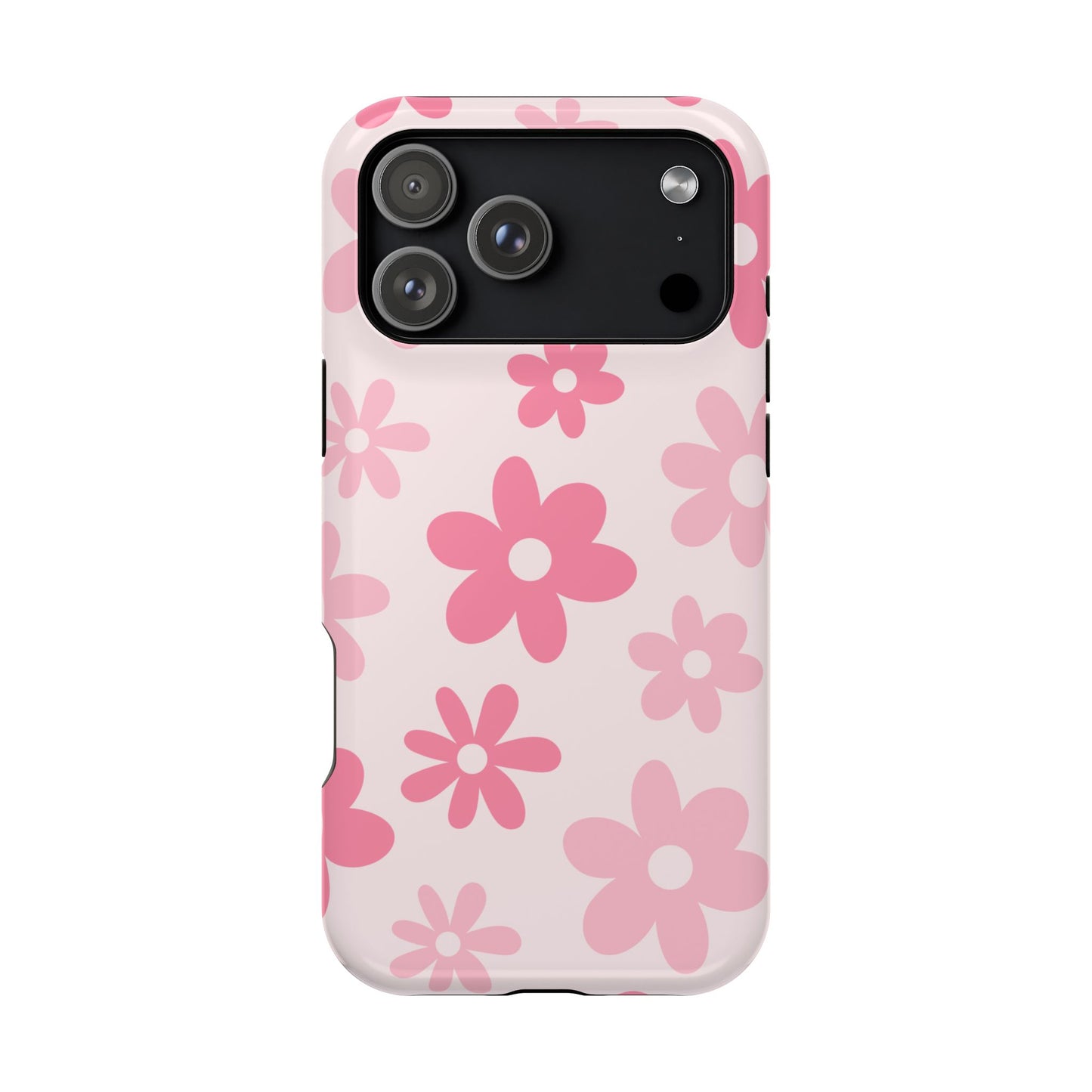 Pink Flower Power iPhone Case