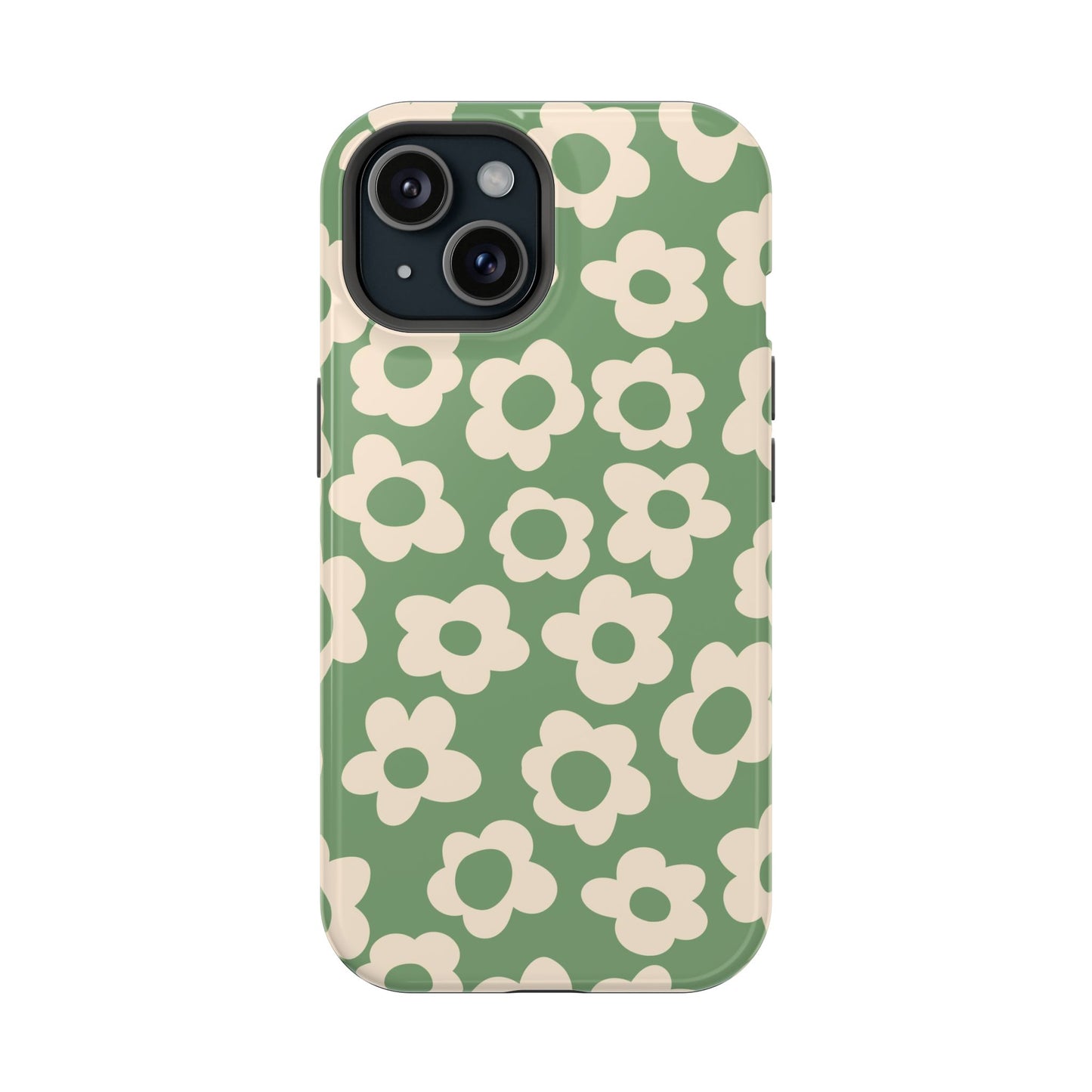 Green Las Flores iPhone Case