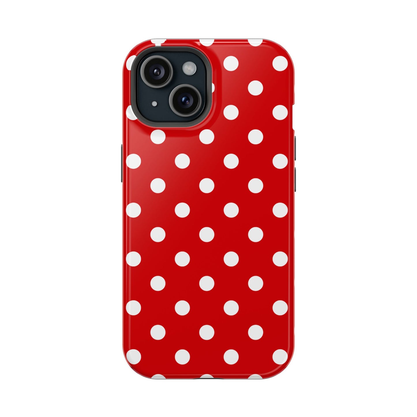 Red Polka Dots iPhone Case
