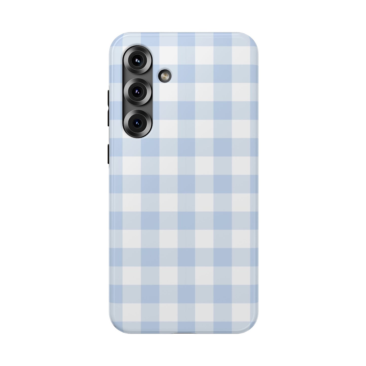 Blue Gingham Samsung Case