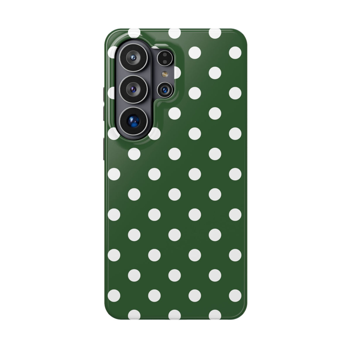 Green Polka Dots Samsung Case