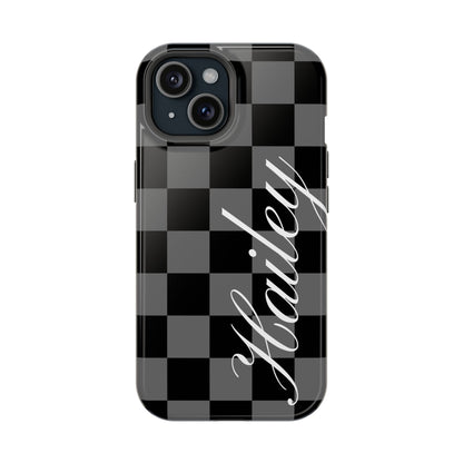Custom Twilight Checkered iPhone Case