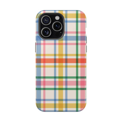 Retro Plaid iPhone Case