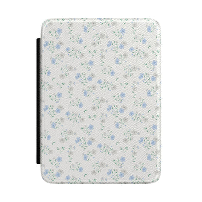 Blue Floral Ditsy Kindle Case
