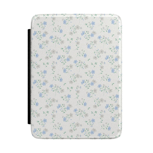 Blue Floral Ditsy Kindle Case