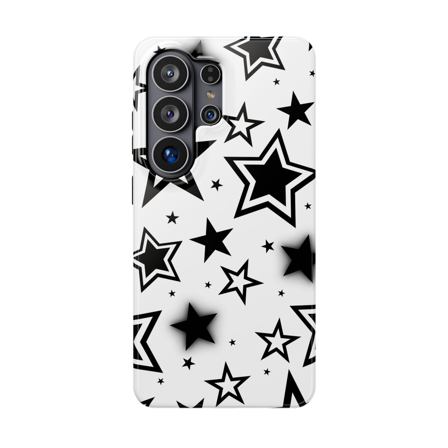 White Stardust Samsung Case