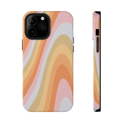 Rainbow Waves iPhone Case