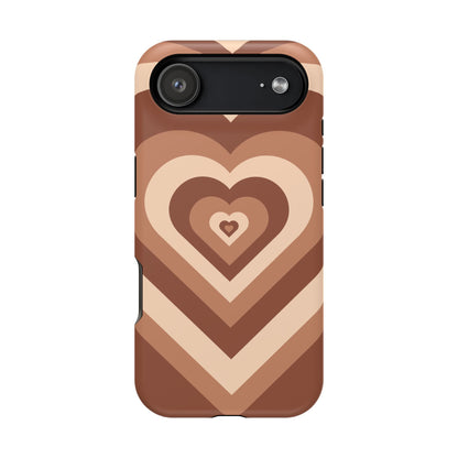 Choco Hearts iPhone Case