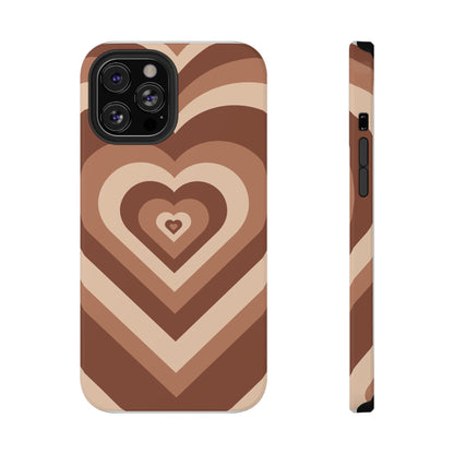 Choco Hearts iPhone Case