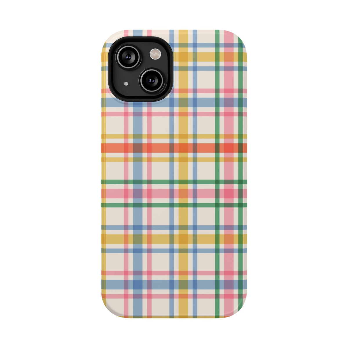 Retro Plaid iPhone Case