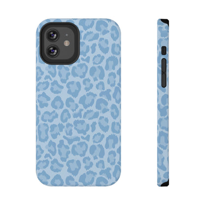 Blue Leopard iPhone Case