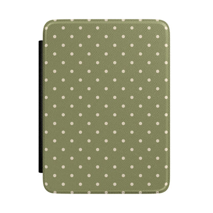 Green Mini Dots Kindle Case