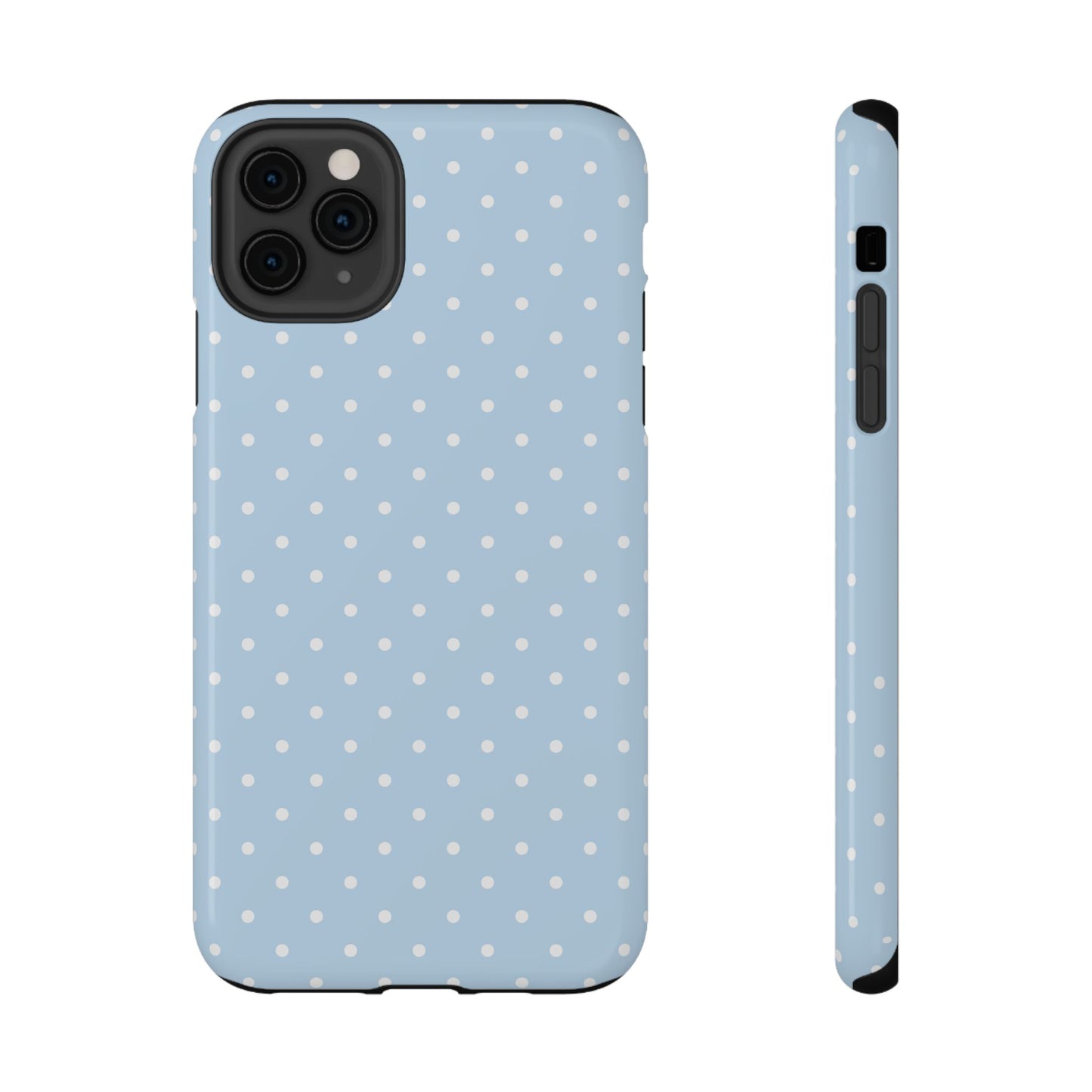 Blue Candy Mini Dots iPhone Case