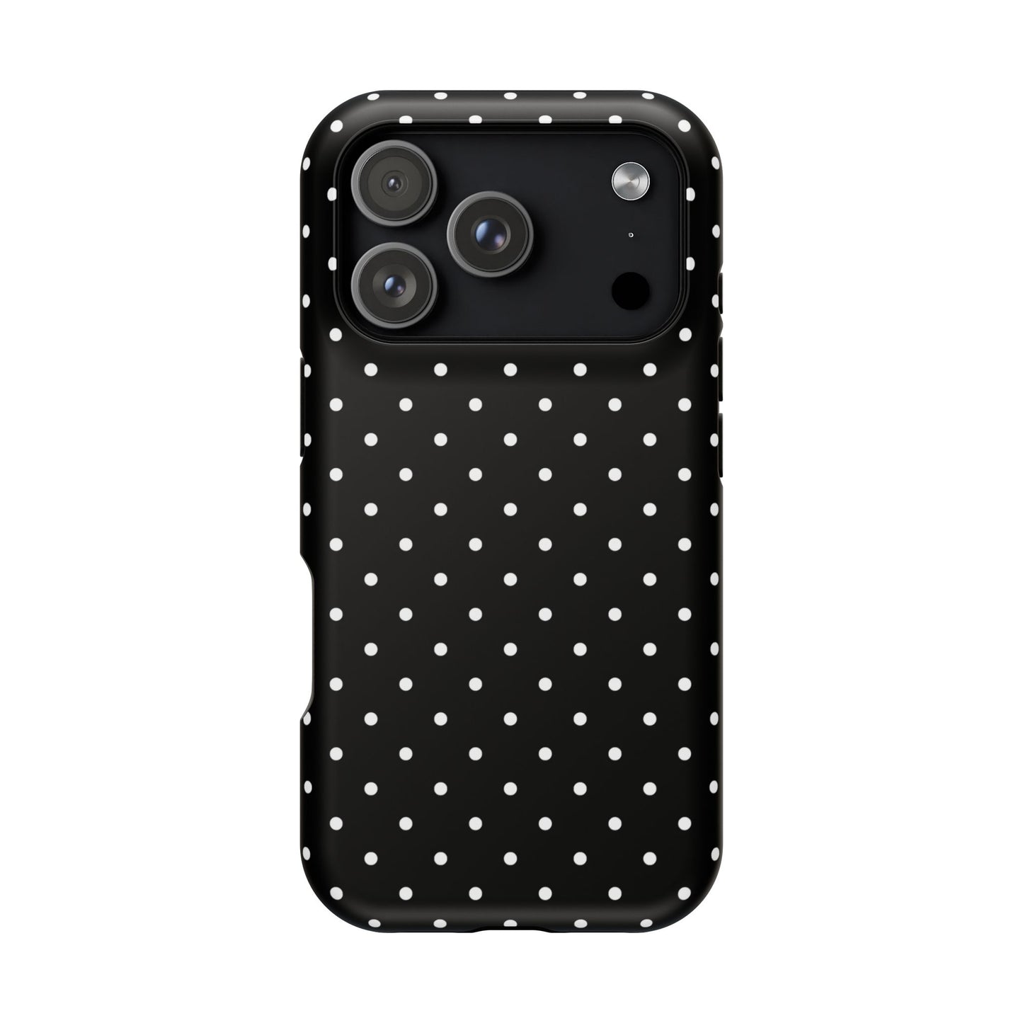 White Mini Dots iPhone Case