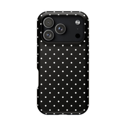 White Mini Dots iPhone Case