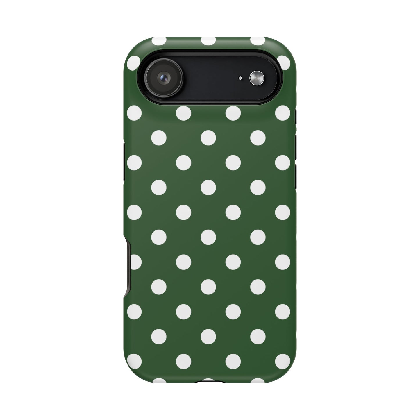 Green Polka Dots iPhone Case