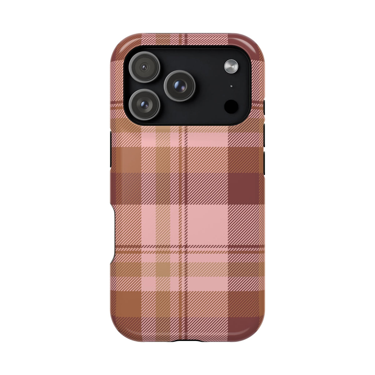 Honey Plaid iPhone Case