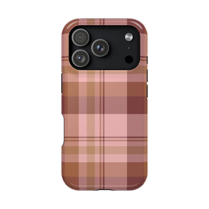 Honey Plaid iPhone Case