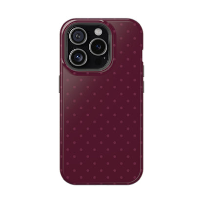 Berry Mini Dots iPhone Case