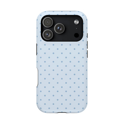 Blue Sprinkles Mini Dots iPhone Case
