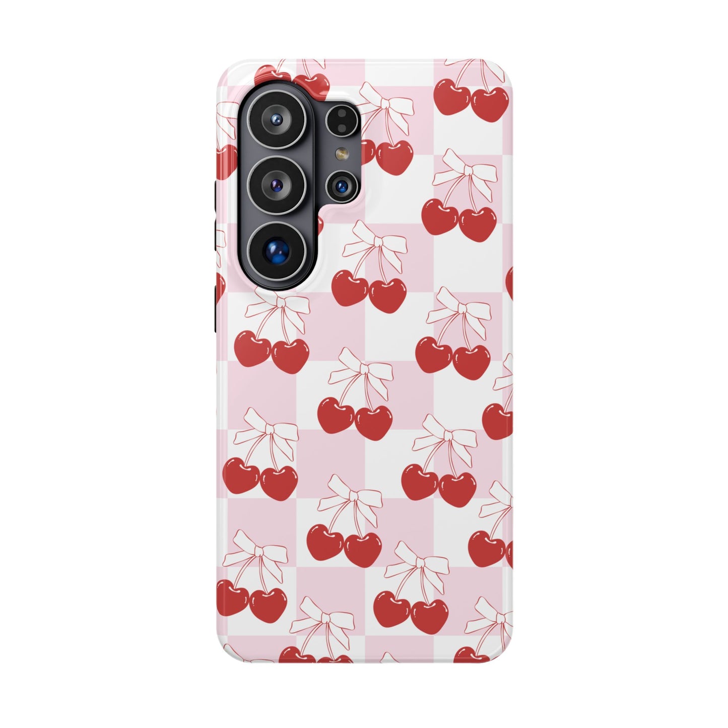 Cherry Bows Coquette Samsung Case