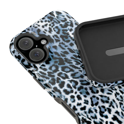 Sapphire Leopard iPhone Case
