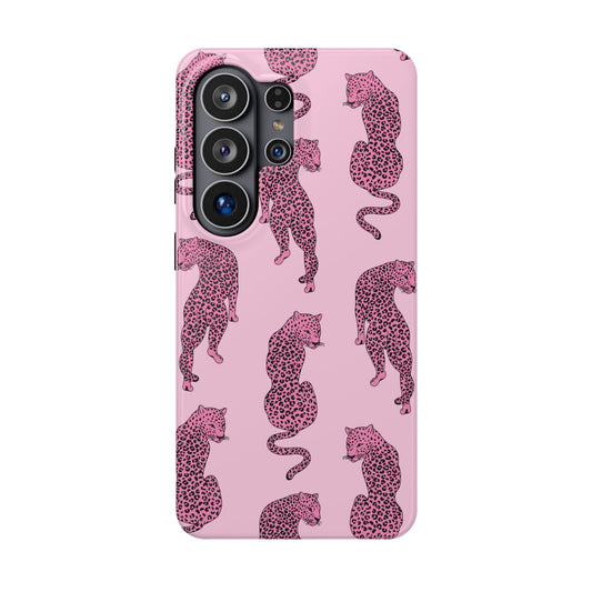 Pink Leopard Samsung Case