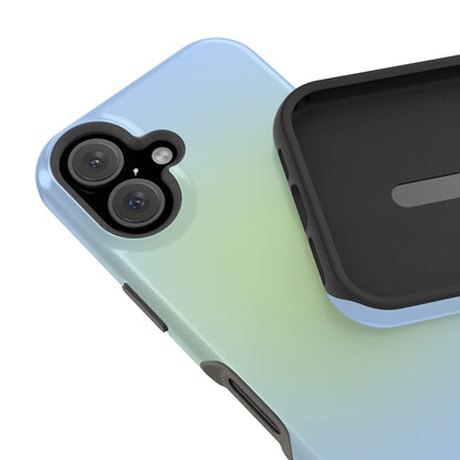 Blue & Green Aura iPhone Case