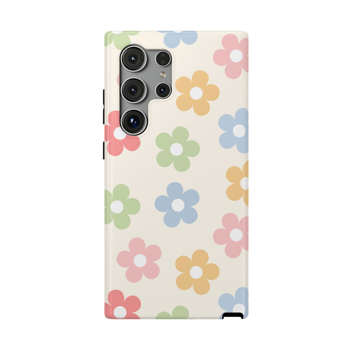 Preppy Retro Flowers Samsung Case