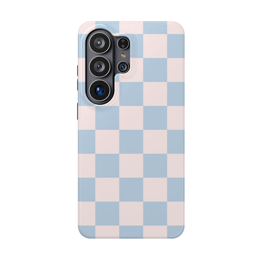 Cotton Candy Checkered Samsung Case