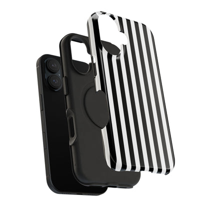 Noir Stripes iPhone Case