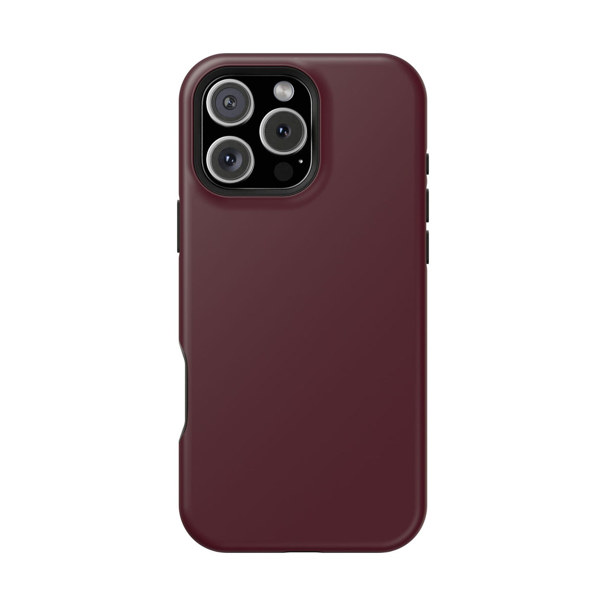 Burgundy iPhone Case