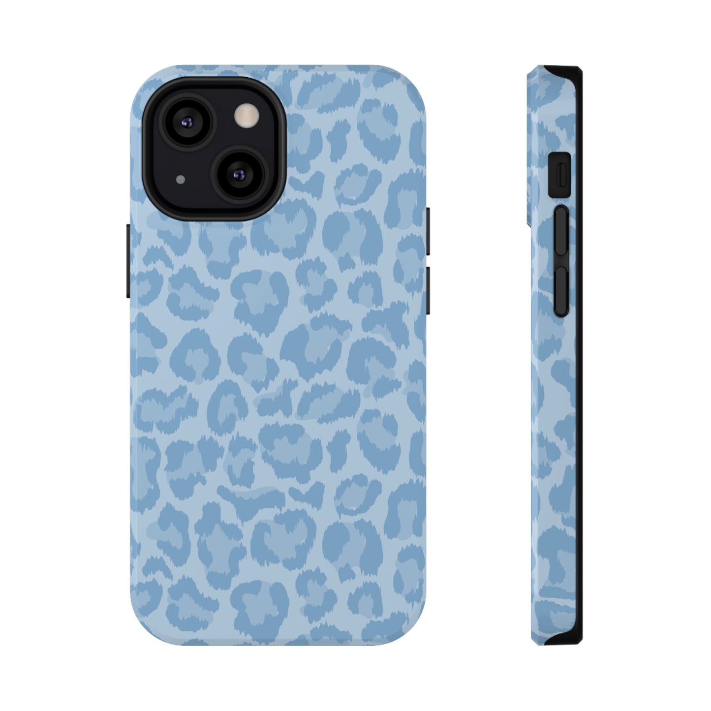 Blue Leopard iPhone Case