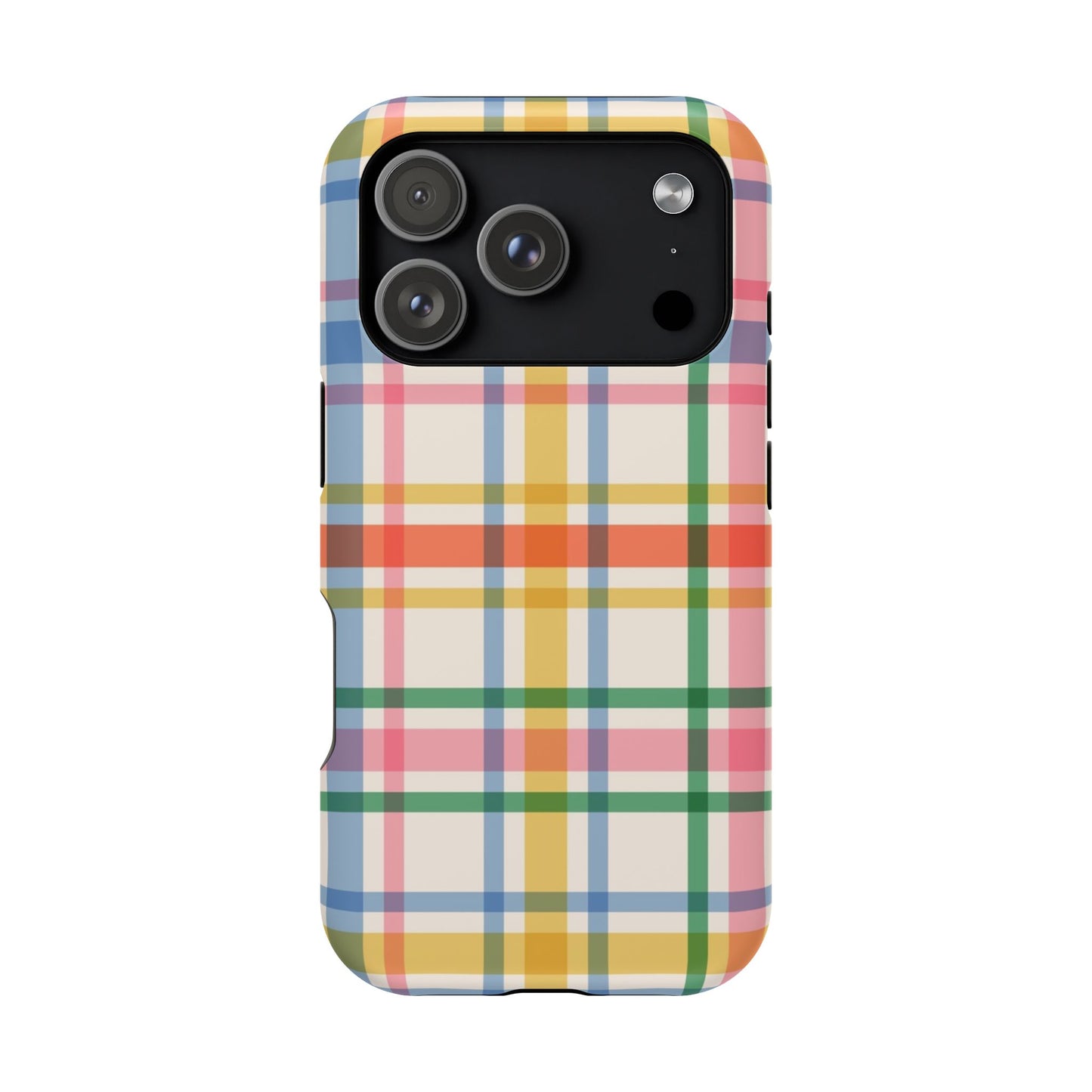 Retro Plaid iPhone Case