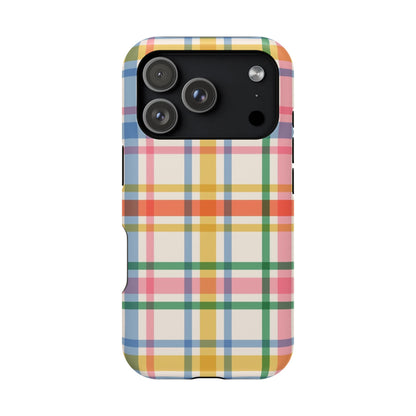 Retro Plaid iPhone Case
