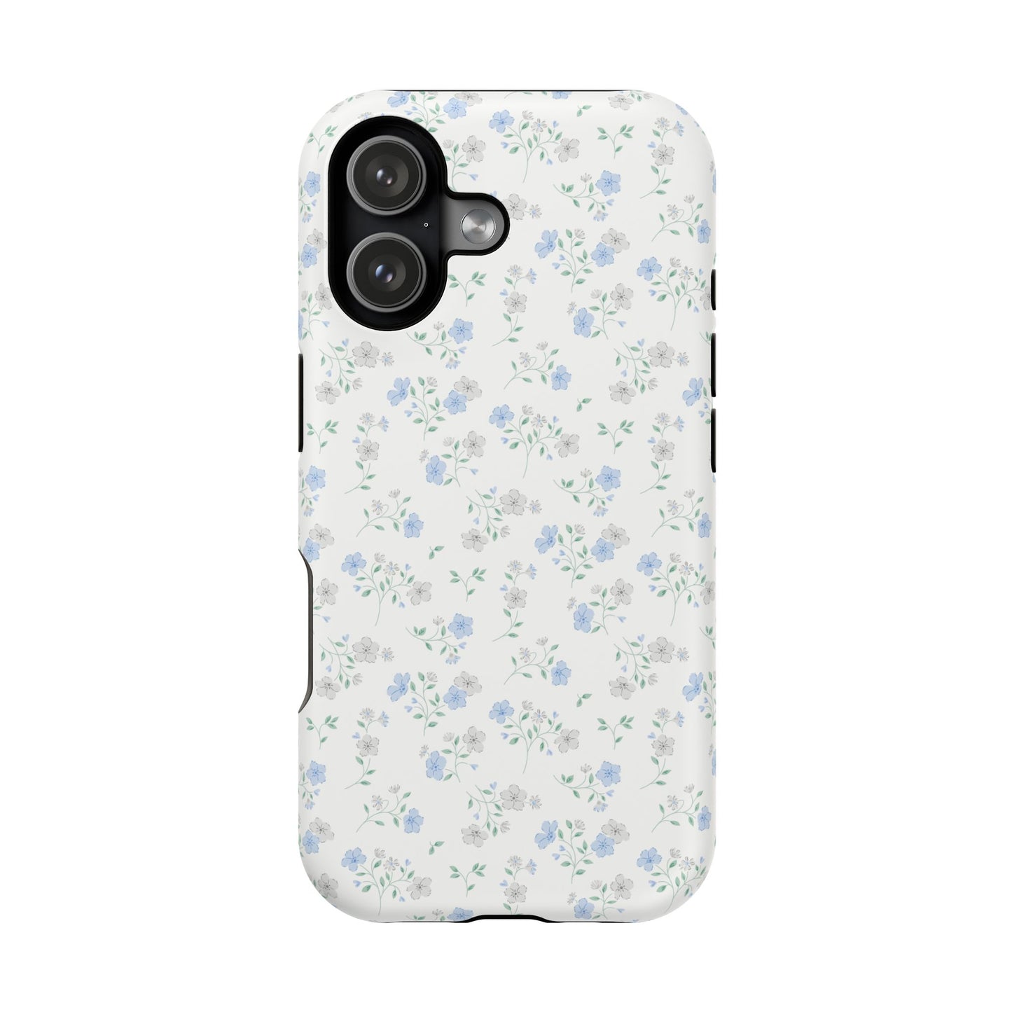 Blue Floral Ditsy iPhone Case